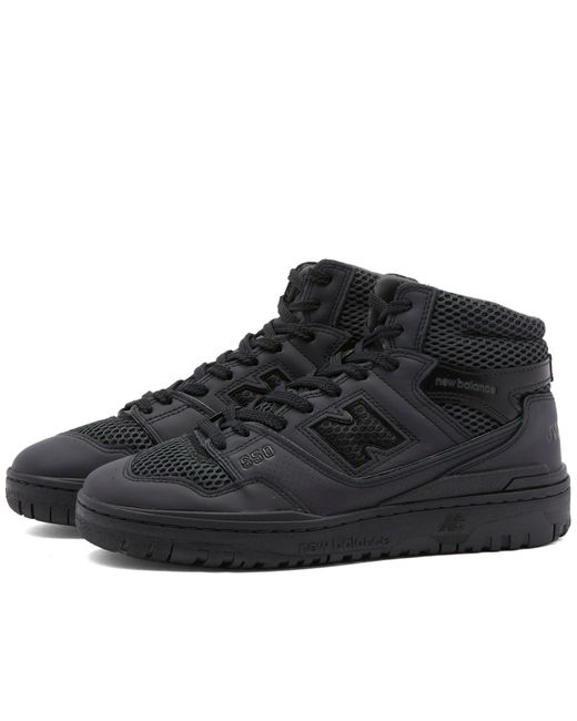 Junya Watanabe Black X New Balance Leather & Mesh Bb650 Sneake Sneakers for men