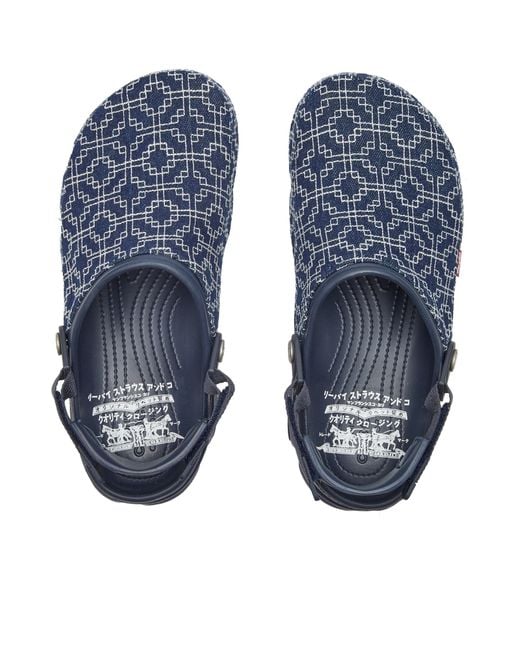 Crocs™ X Levi'S All Terrain Clog in Blue for Men | Lyst Canada