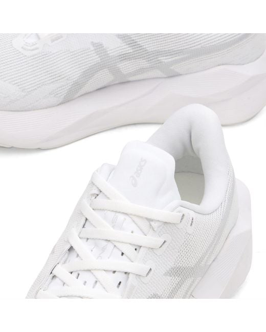 Asics White Novablast 6 Sneaker