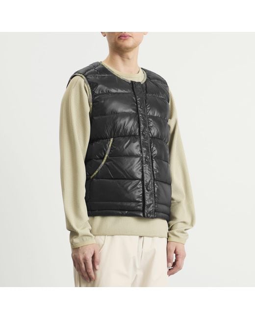 KA_YO_Prototype Black Lightweight Down Vest for men