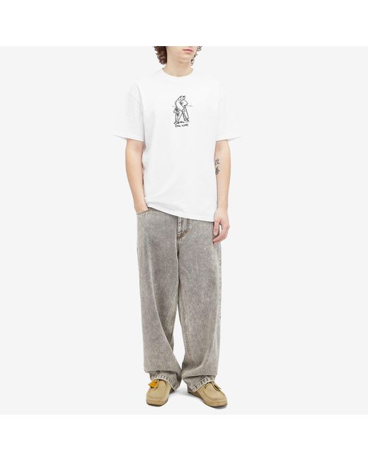 POLAR SKATE White Evol Times T-Shirt for men