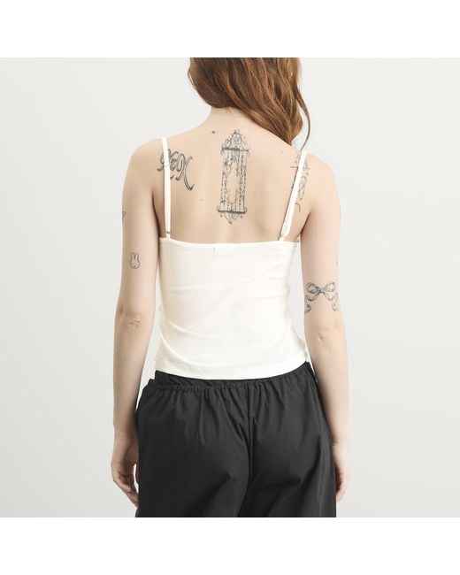 Fruity Booty White Juliette Vest Top