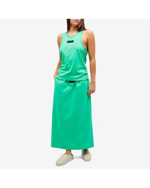 Fear Of God Green Long Skirt