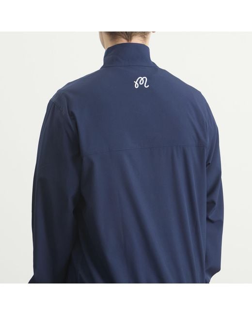 Malbon Blue Cypres Anorak for men