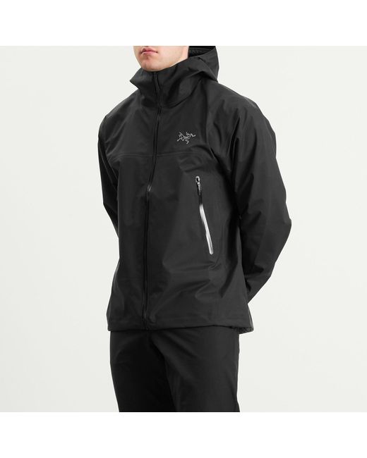 Arc'teryx Black Beta Gore-Tex Jacket for men