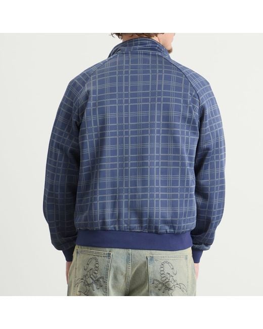 Butter Goods Blue Tricot Track Jacket for men