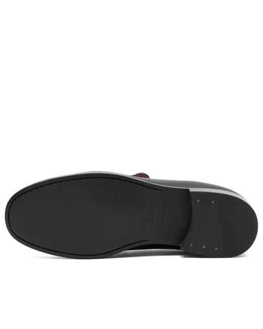 Acne Black Boafer Light Grainy Loafer for men