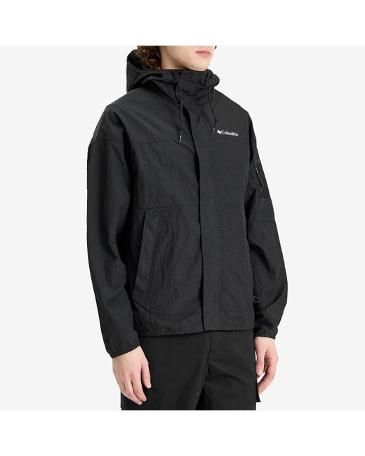Columbia Black Challenger Ii Windbreaker for men