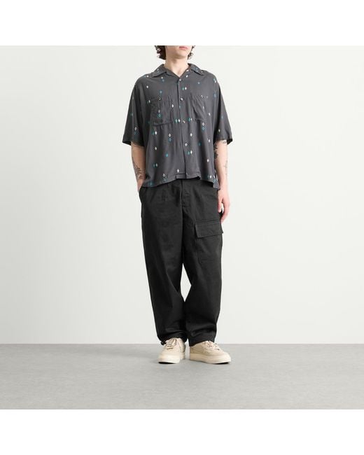 Universal Works Black End. X Pilots Rest Pant for men