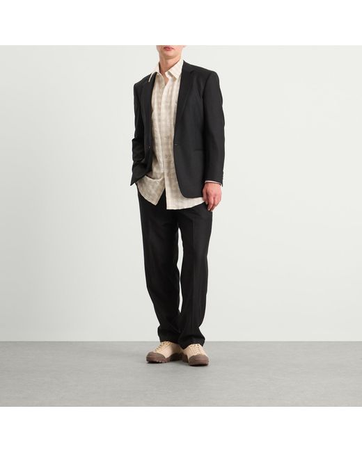 Carter Young Black Elias Unstructured Blazer for men