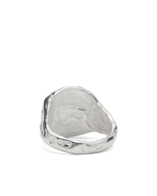 SIMUERO Metallic Coco Ring