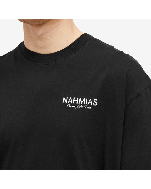 NAHMIAS Black Rincon T-Shirt for men