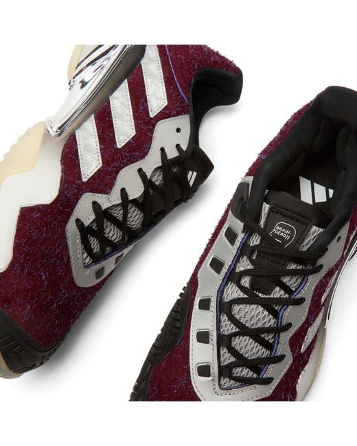 BRAIN ON ID-1000A中古品です。 adidas X Brain Dead Barricade 13 Sneaker in Red for Men | Lyst