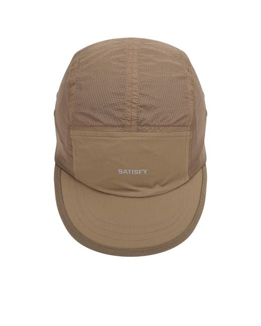 Satisfy Brown Rippy Trail Cap for men