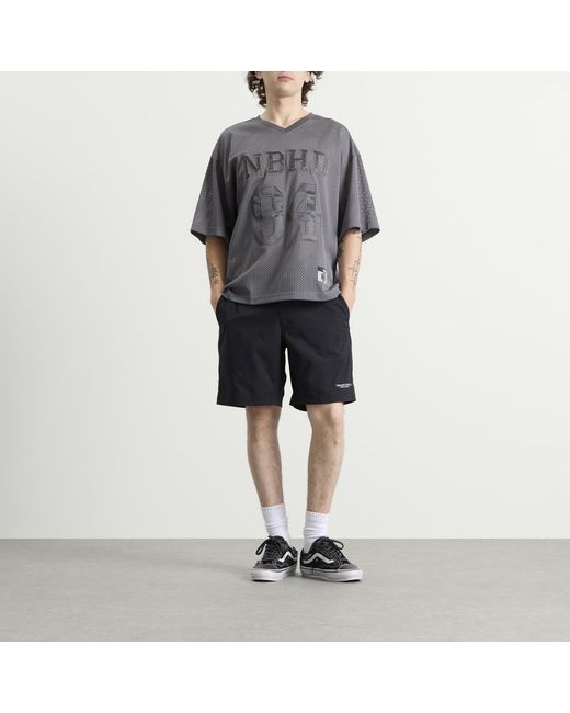 Neighborhood Gray Mesh Hockey Shirt for men