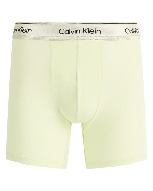 Calvin Klein Gray Icon Cotton Stretch Shine Boxer Brief for men