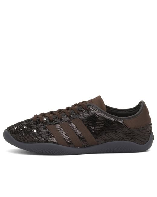 Adidas Brown X Wales Bonner Karintha Lo Sequin Sneaker
