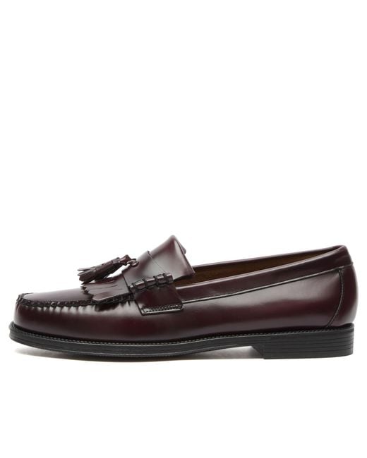 G.H.BASS Brown Easy Weejuns Layton Ii Kiltie Loafers for men