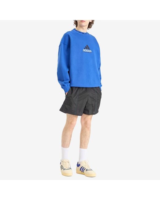 Adidas Black Eqt Woven Short for men