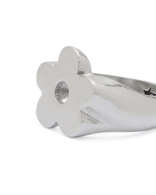 Twojeys White Flower Ring