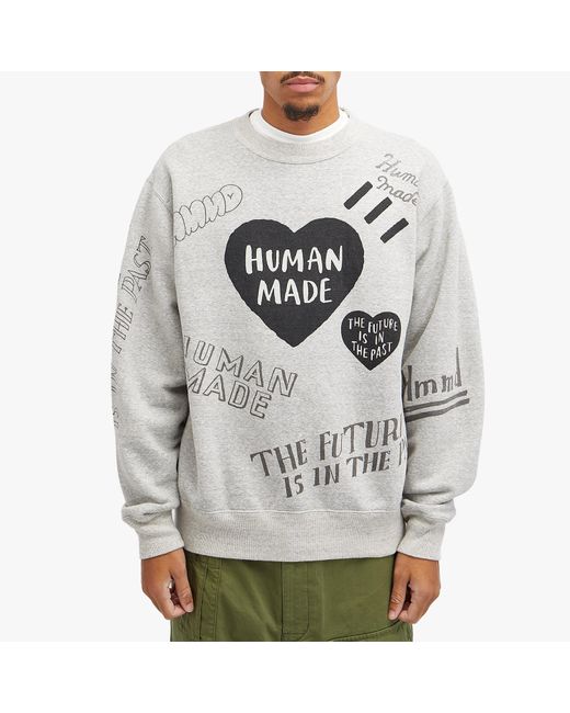 Human Made - Graffiti Sweatshirt | HBX - Globally Curated