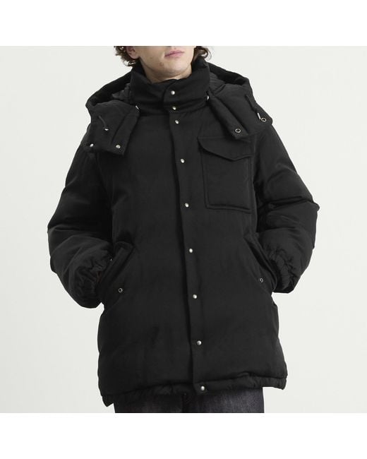 Visvim Black Kodiak Mil Down Jacket for men