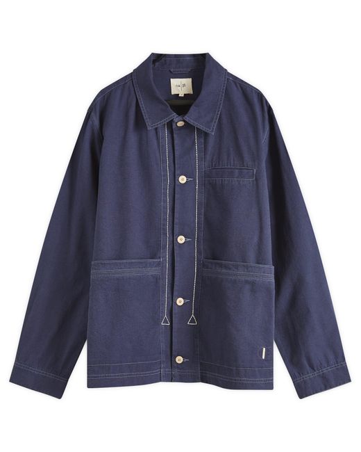 Folk Blue Lunar Jacket for men