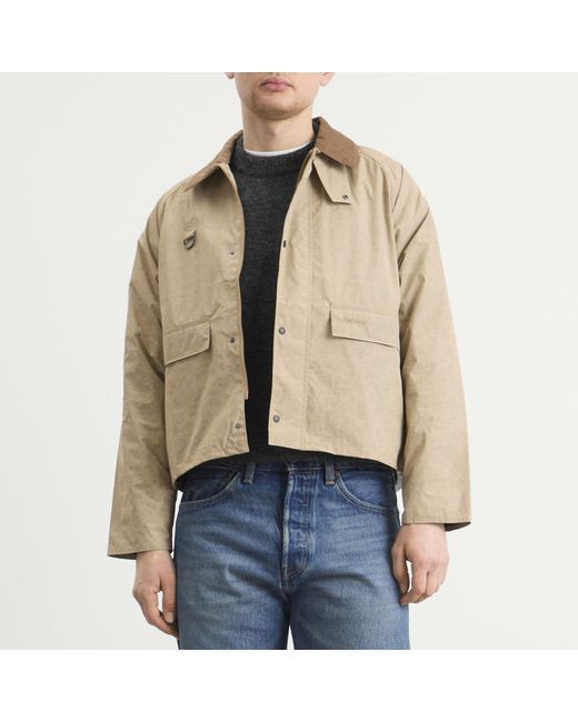 Barbour Natural Ripstop Spey Showerproof Jacket for men