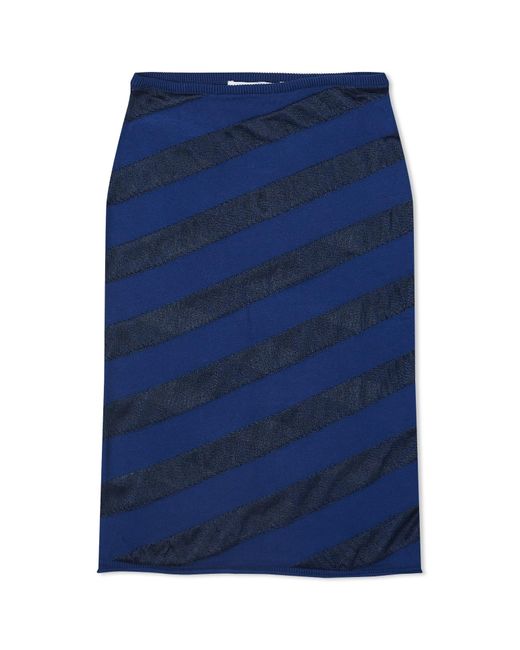 GIMAGUAS Blue Zebara Skirt