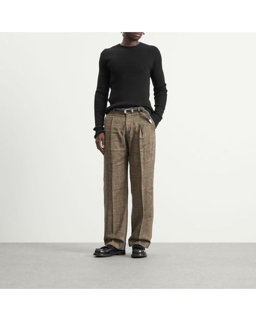 Our Legacy Black Silk Compact Roundneck for men
