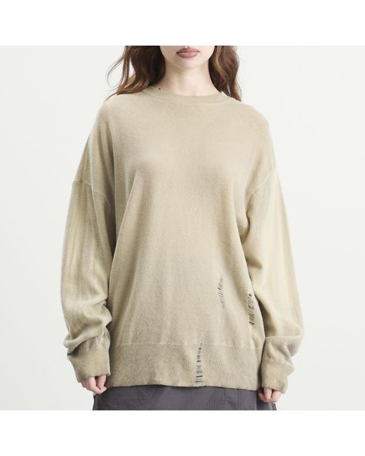 Our Legacy Natural Slant Knit
