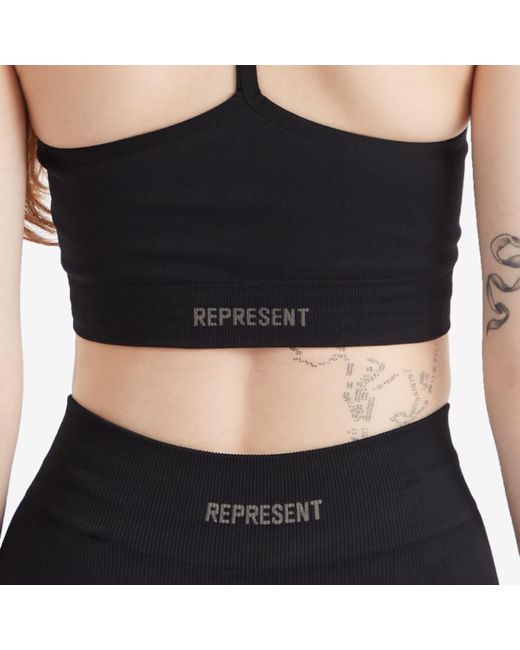 Represent Black Owners Club Seamless Low Impact Bra Top