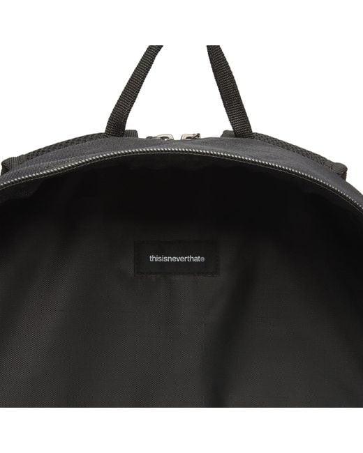 Thisisneverthat Black Sp Backpack 29 for men