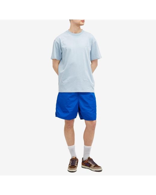 A Bathing Ape Blue Ape Head Nylon Beach Short for men