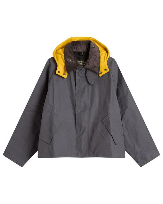 希少✨Barbour kaptain sunshine 3/4 Coat グレー BARBOUR #KAPTAINSUNSHINE 3/4レングスコートを実際に着てみた感想