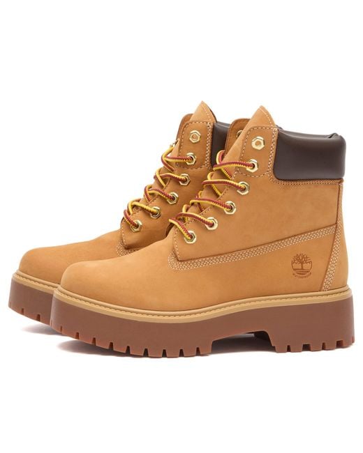 Timberland Brown 6" Lace Boot