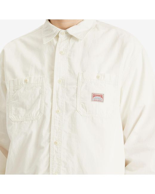Thisisneverthat White Chambray Shirt for men