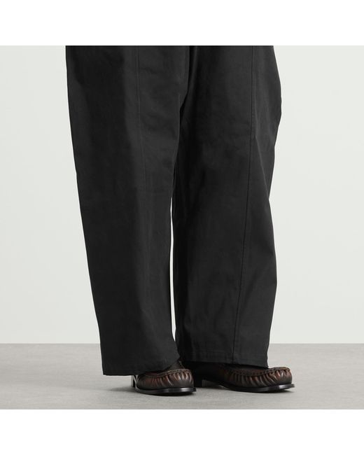 Dries Van Noten Black Leather Loafer for men