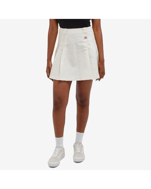Dickies Natural Elizaville Mini Skirt
