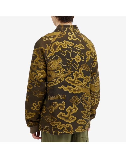 Maharishi Green 30Th Anniversary Reversible Kimono for men