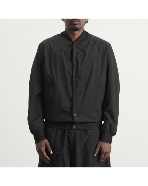 Y-3 Black College Bomber Jacket for men