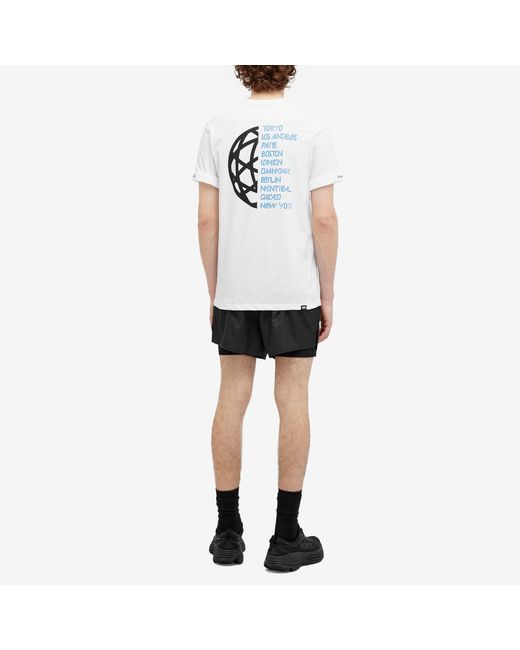 Ciele Athletics White Wwm Tour Graphic T-Shirt for men