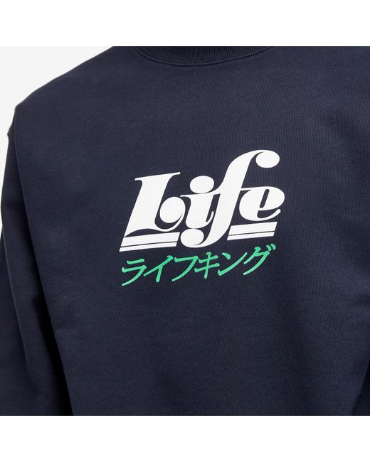 Garbstore Blue Life Sweatshirt for men