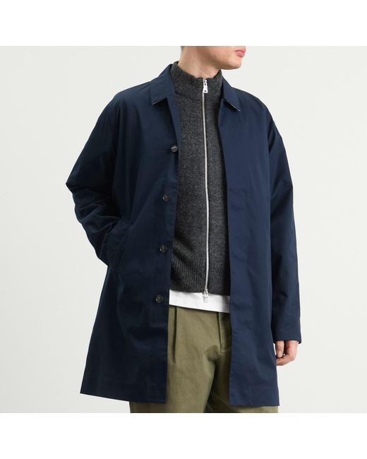 Barbour Blue Rokig Waterproof Jacket for men