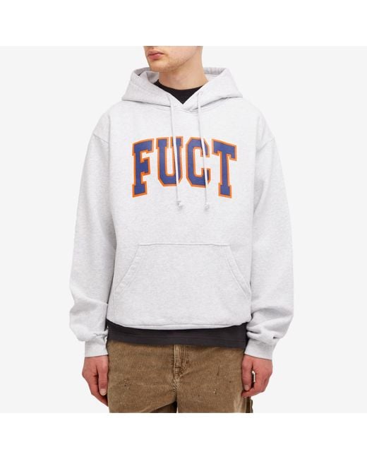 Fuct White Arch Logo Popover Hoodie for men