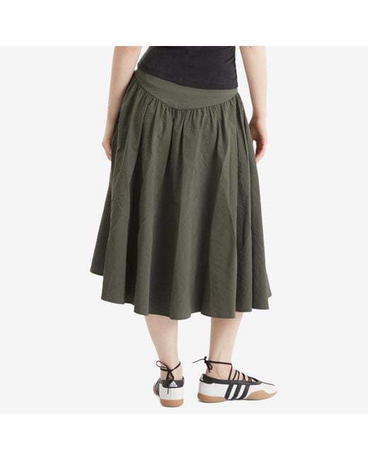 Peachy Den Gray Deba Midi Skirt
