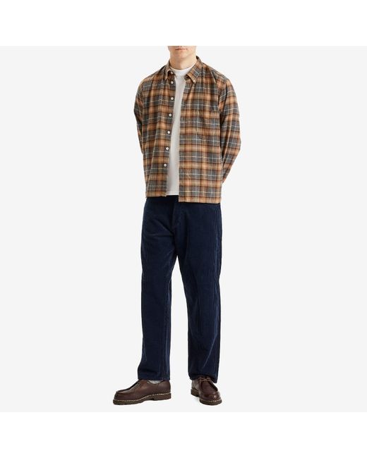 YMC Blue Bez Corduroy Jean for men