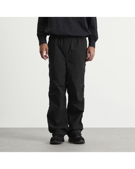 Beams Plus Black Puckering Easy Trousers for men