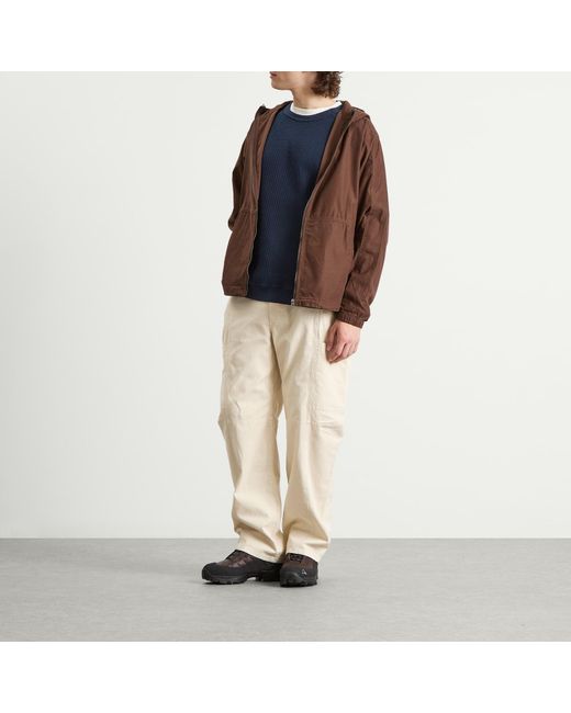 Gramicci Brown Beach Hooded Jacket for men