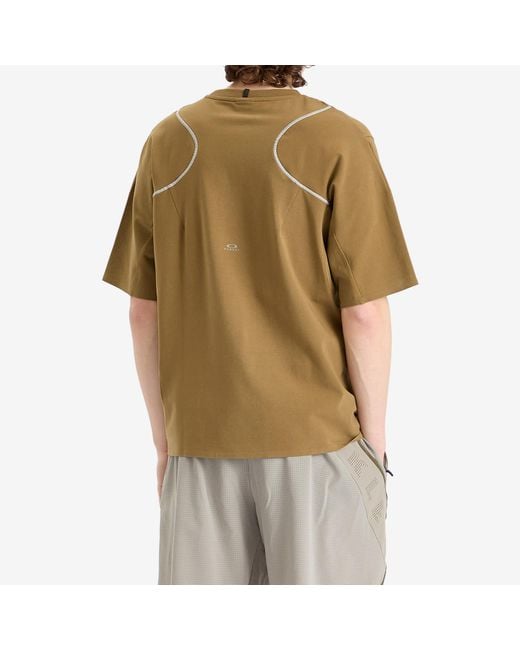 Oakley Brown Latitude Flight T-Shirt for men
